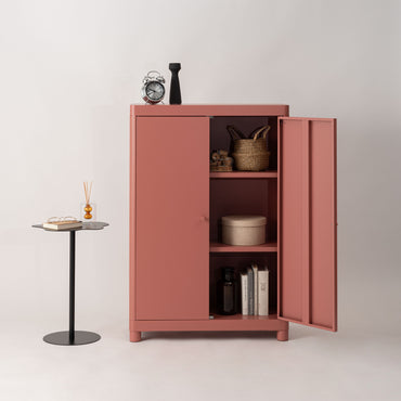 Lokka Steel Cabinet CPK / ロッカ スチールキャビネット コーラルピンク