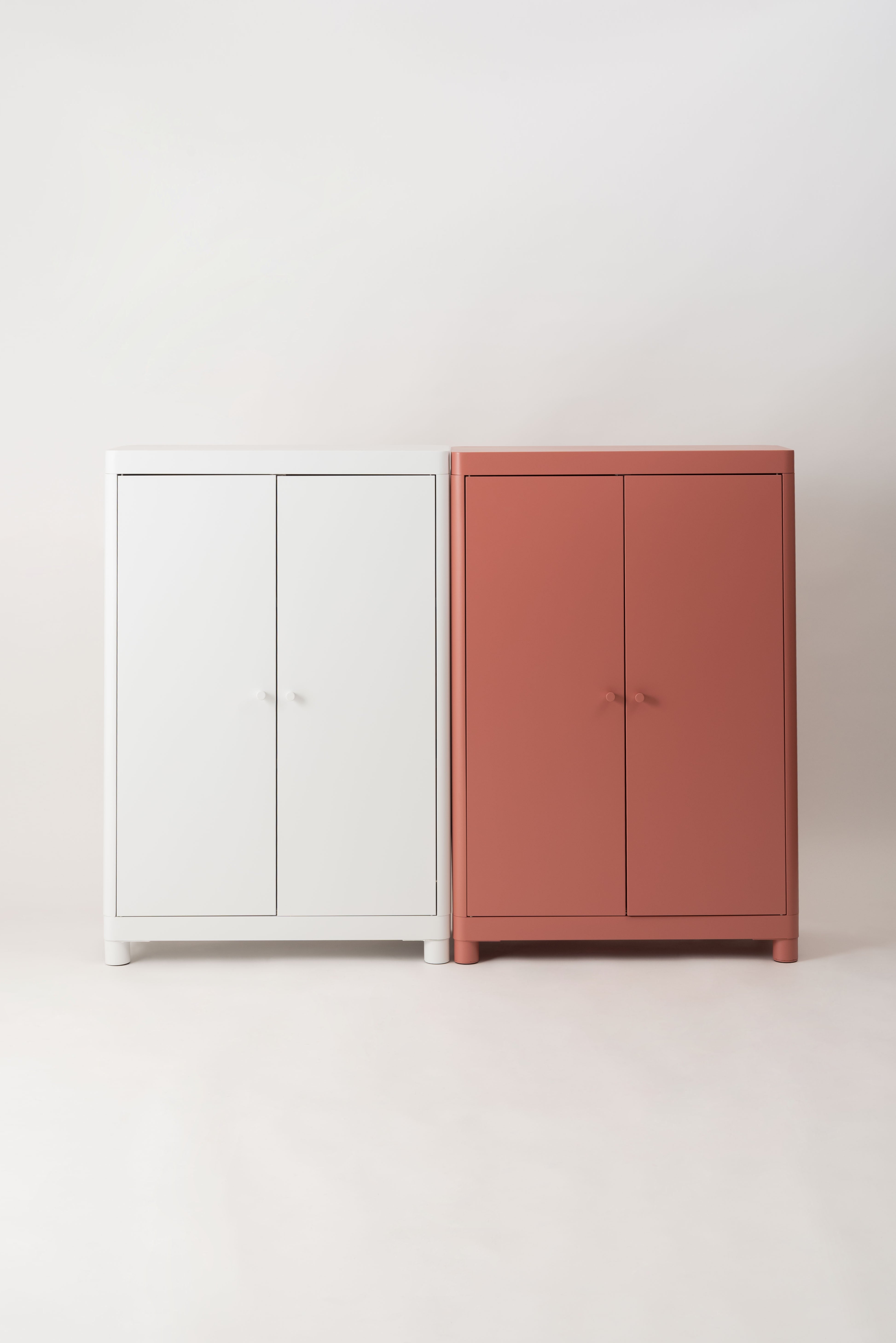 Lokka Steel Cabinet CPK / ロッカ スチールキャビネット コーラルピンク