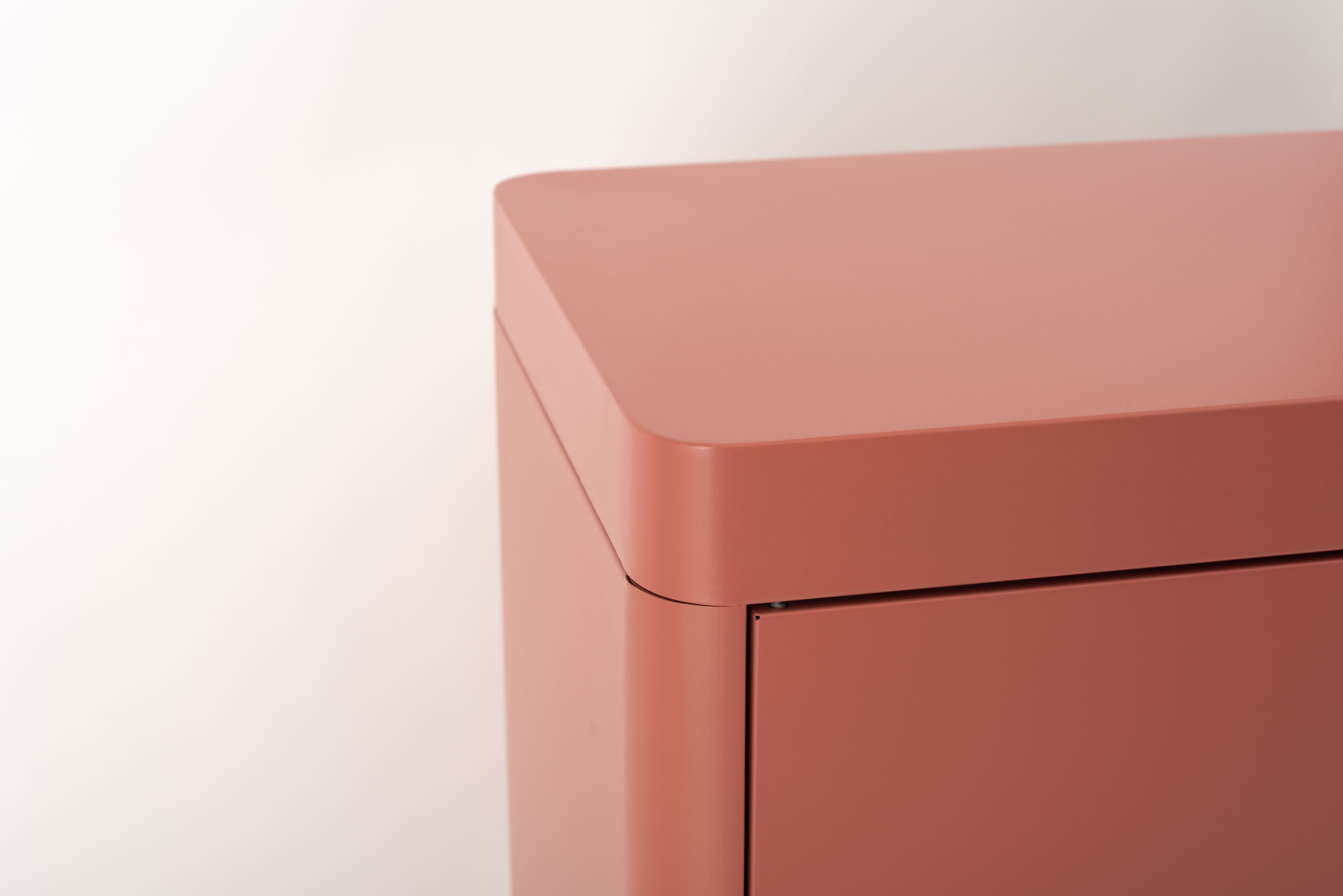 Lokka Steel Cabinet CPK / ロッカ スチールキャビネット コーラルピンク