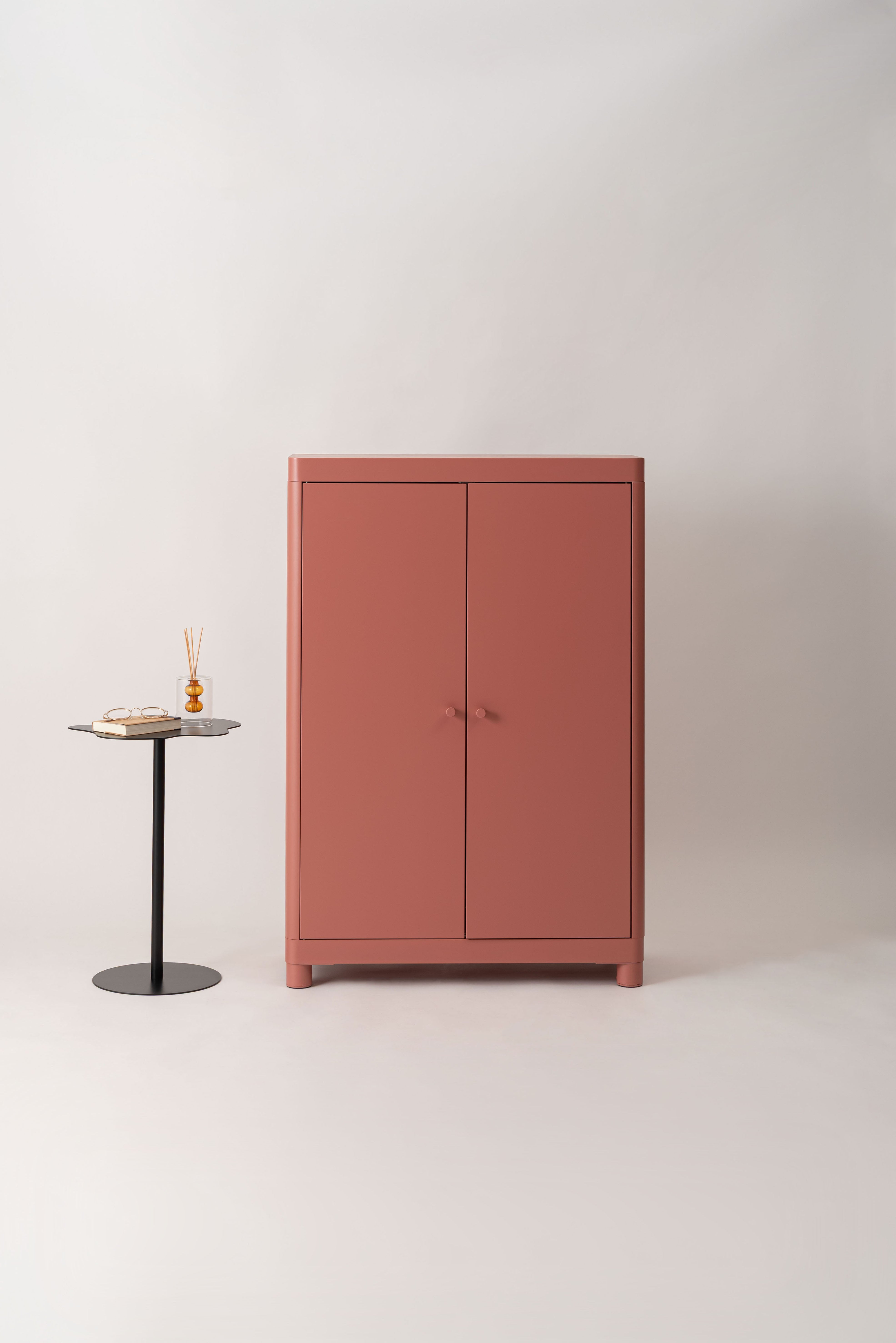Lokka Steel Cabinet CPK / ロッカ スチールキャビネット コーラルピンク