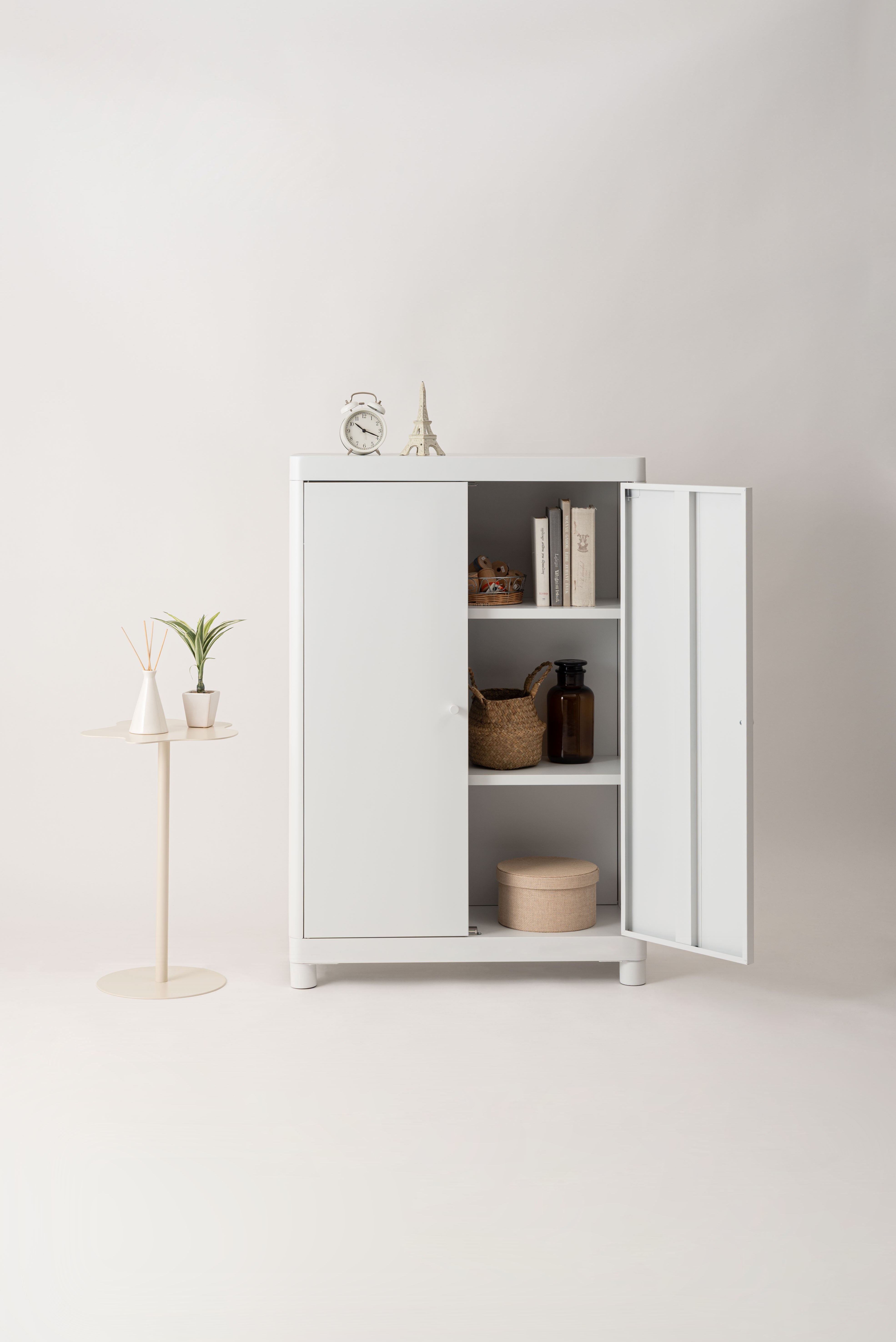 Lokka Steel Cabinet WH / ロッカ スチールキャビネット ホワイト