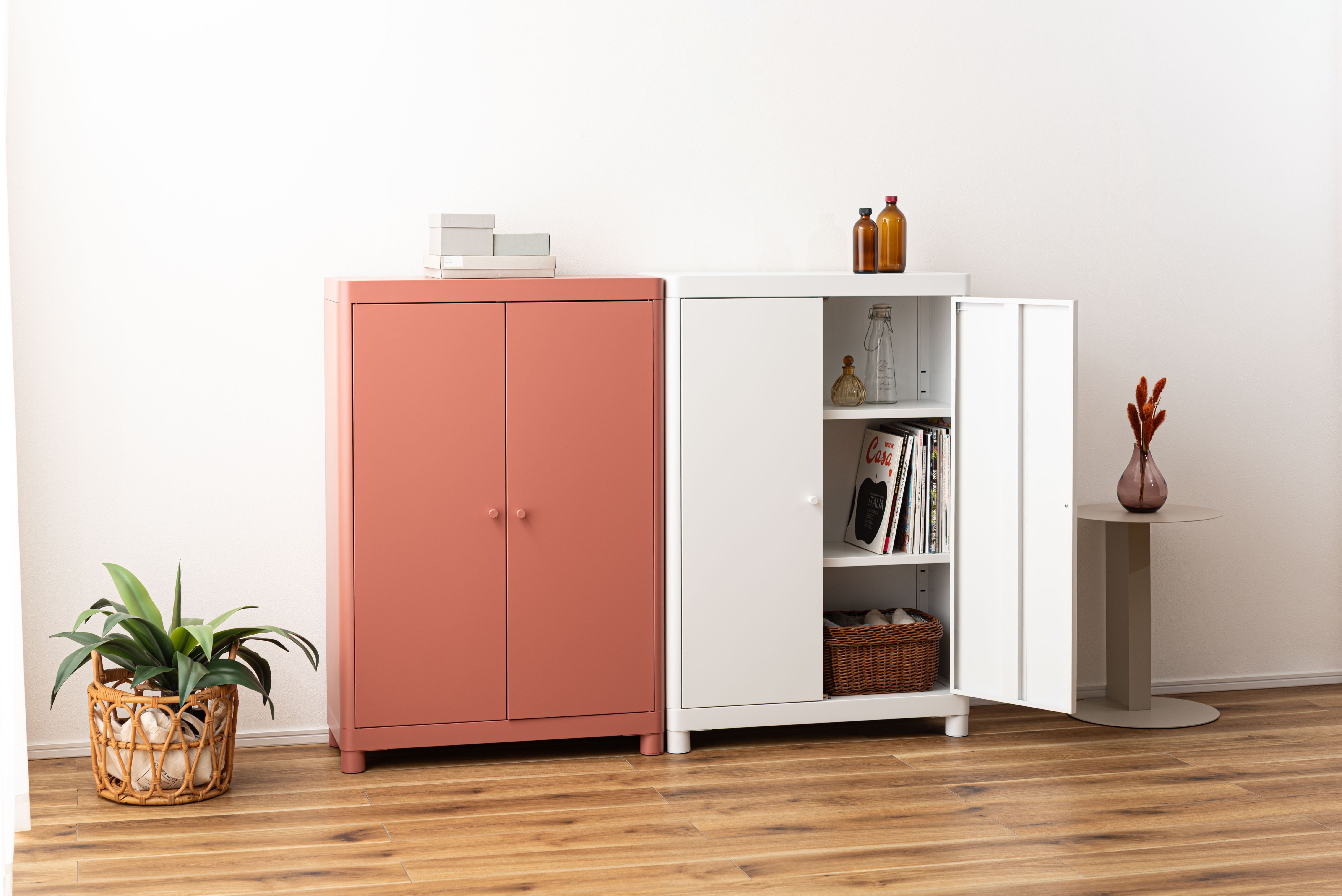 Lokka Steel Cabinet WH / ロッカ スチールキャビネット ホワイト