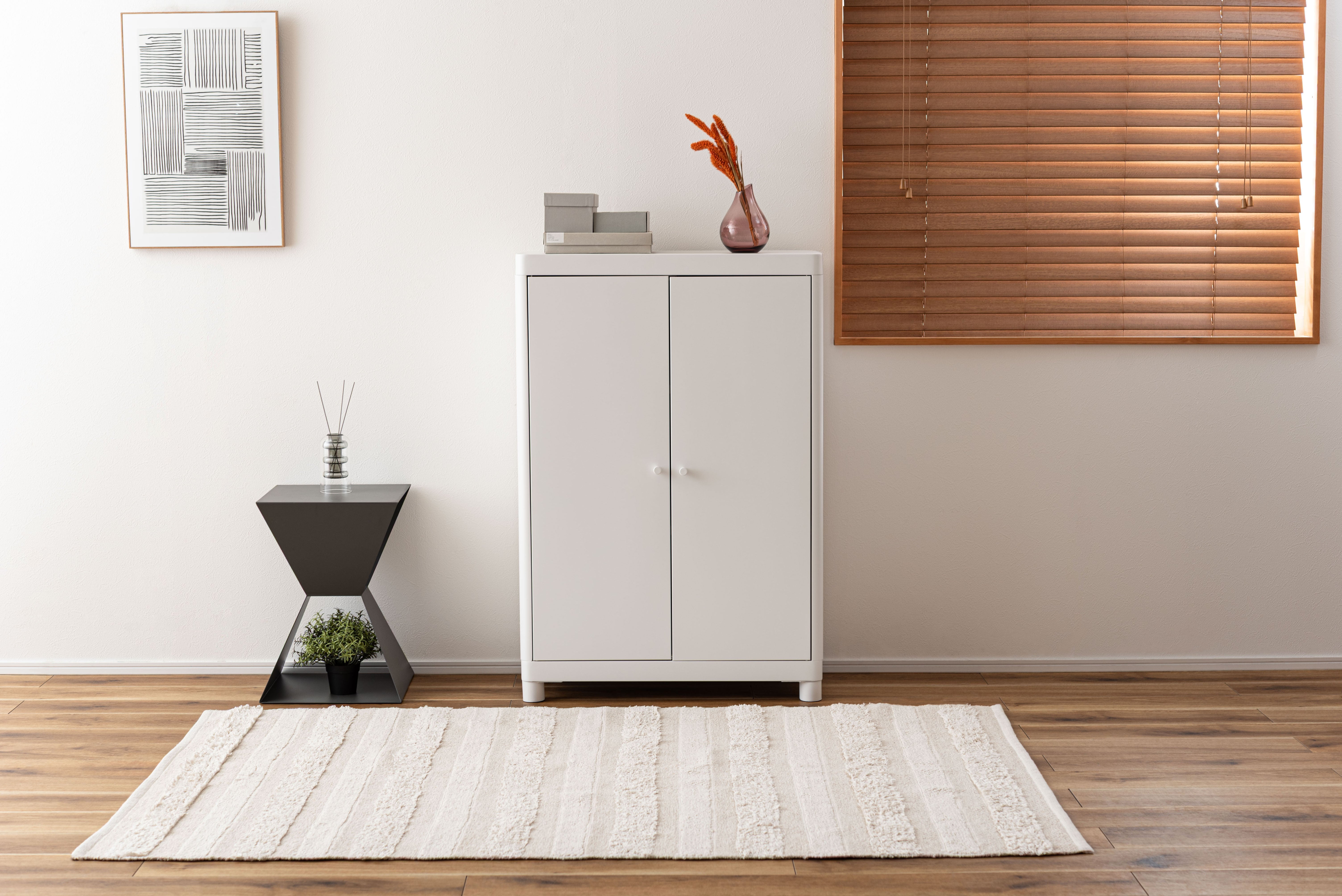 Lokka Steel Cabinet WH / ロッカ スチールキャビネット ホワイト