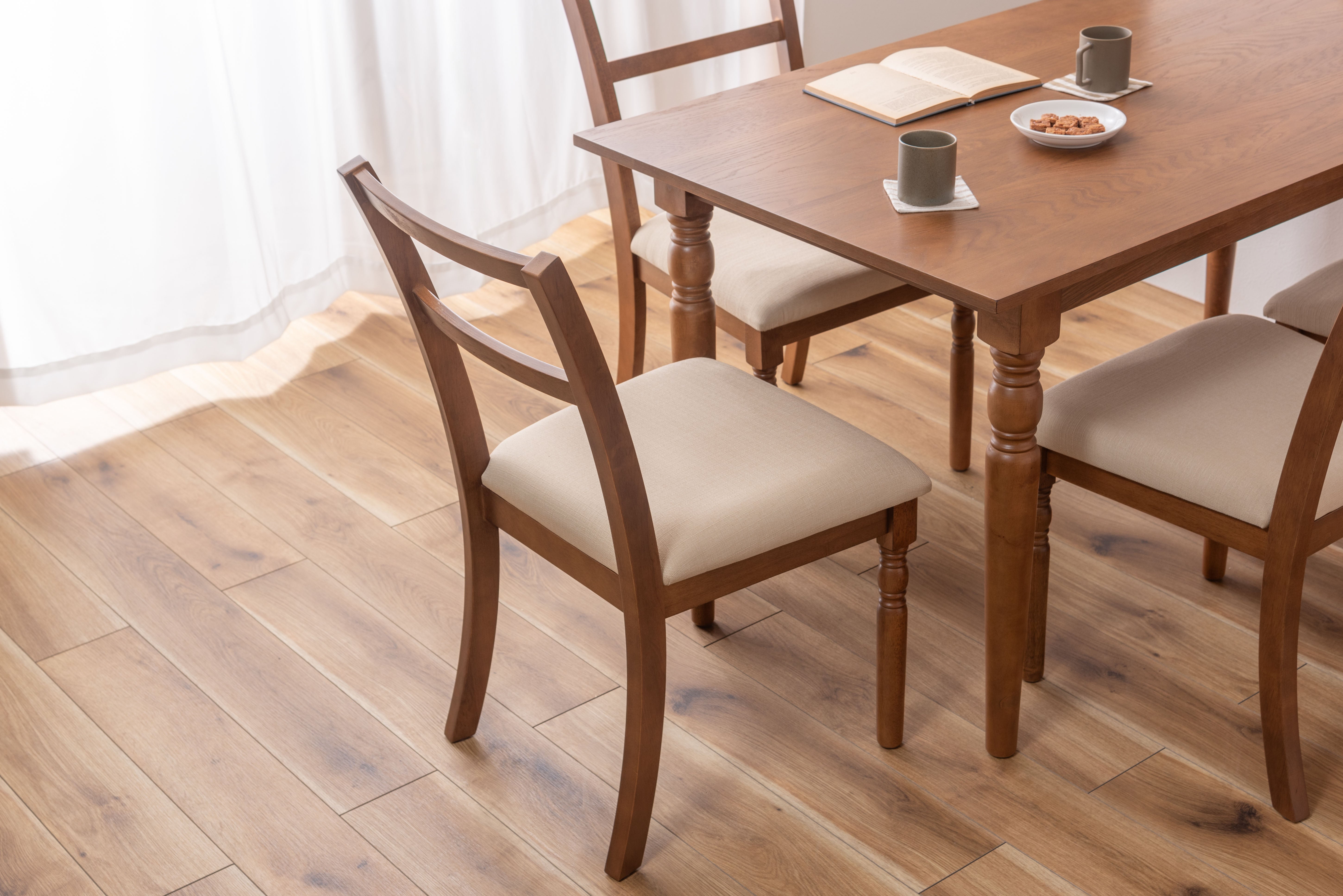 Willow Dining Table BR / ウィローダイニングテーブル ブラウン