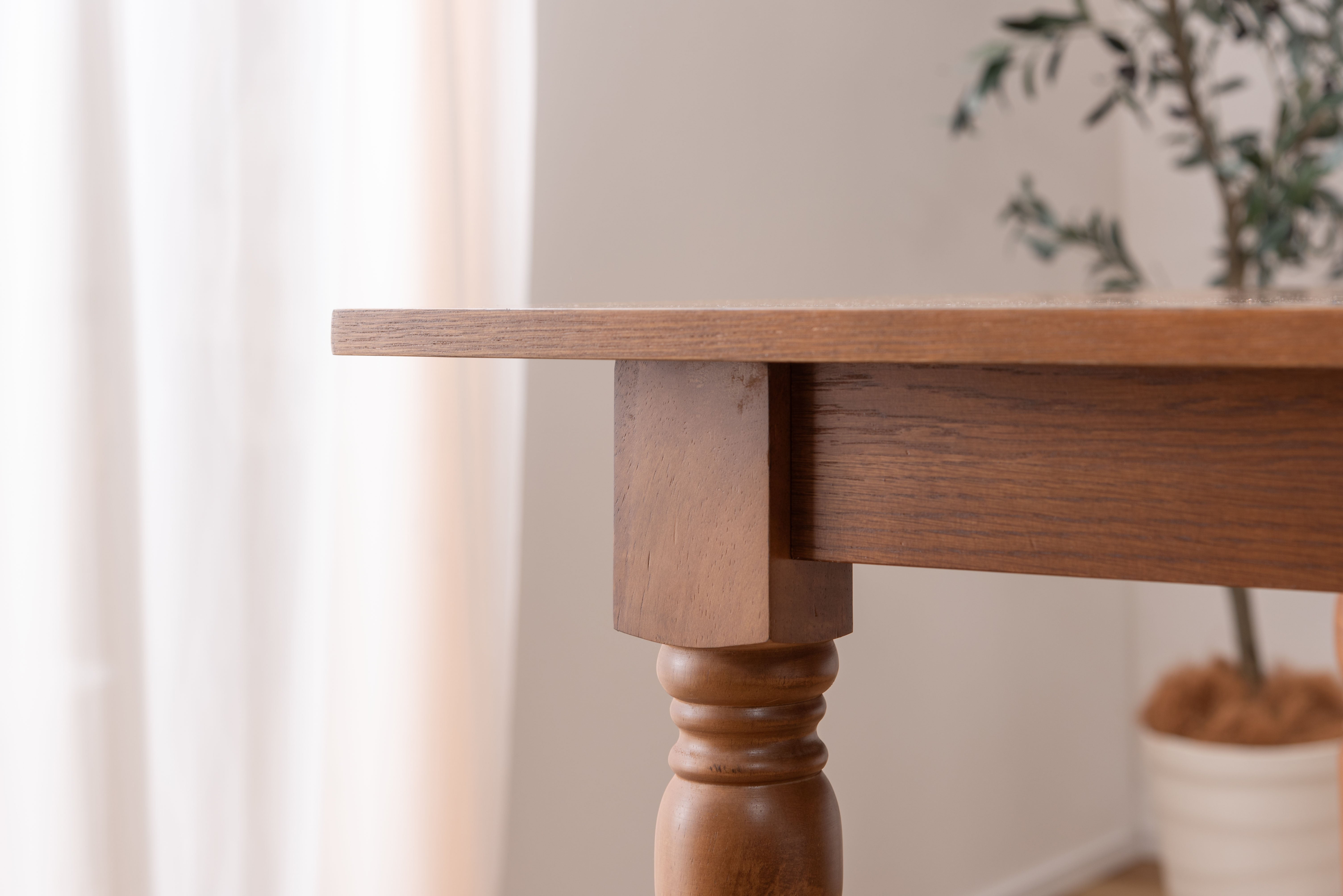 Willow Dining Table BR / ウィローダイニングテーブル ブラウン