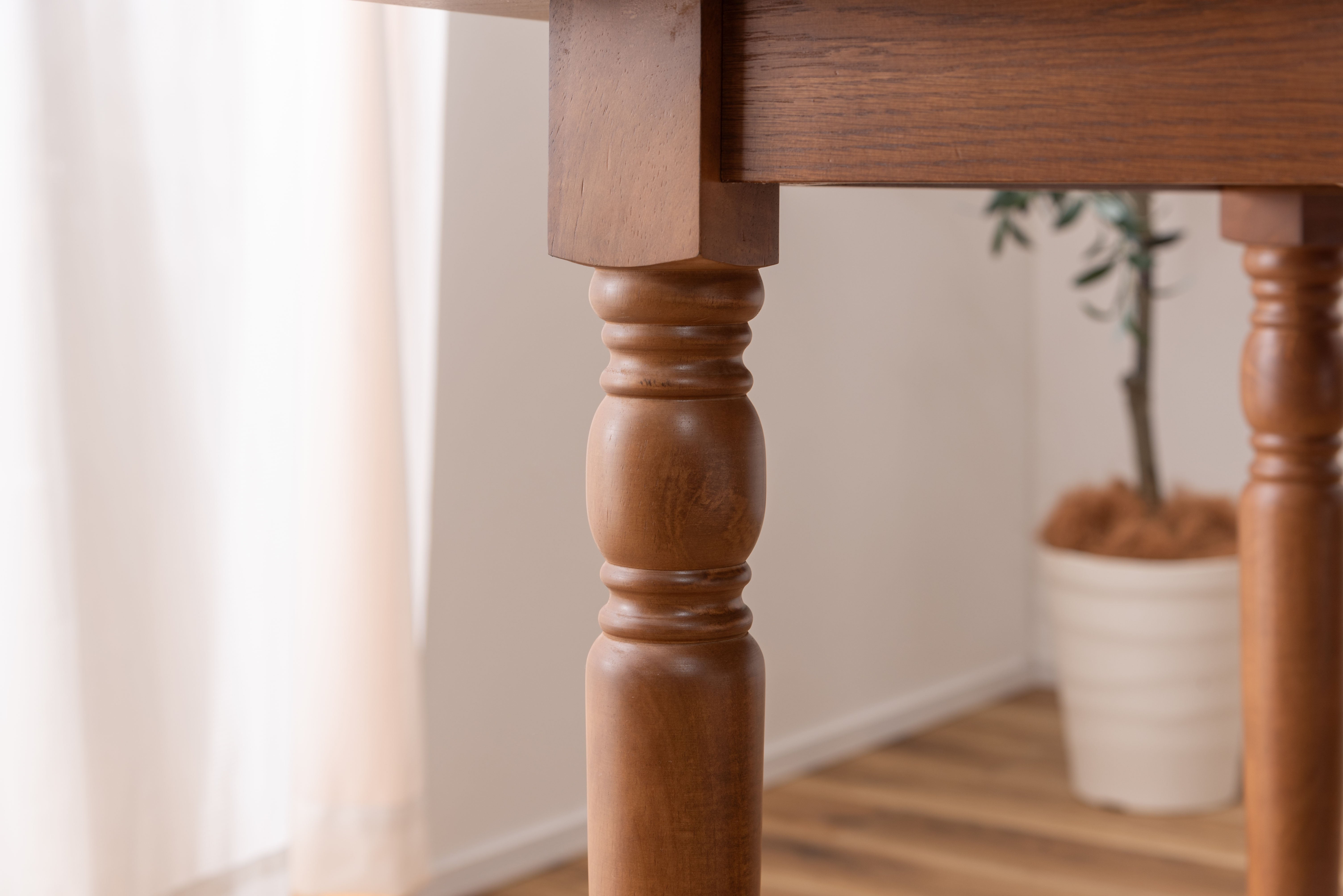 Willow Dining Table BR / ウィローダイニングテーブル ブラウン
