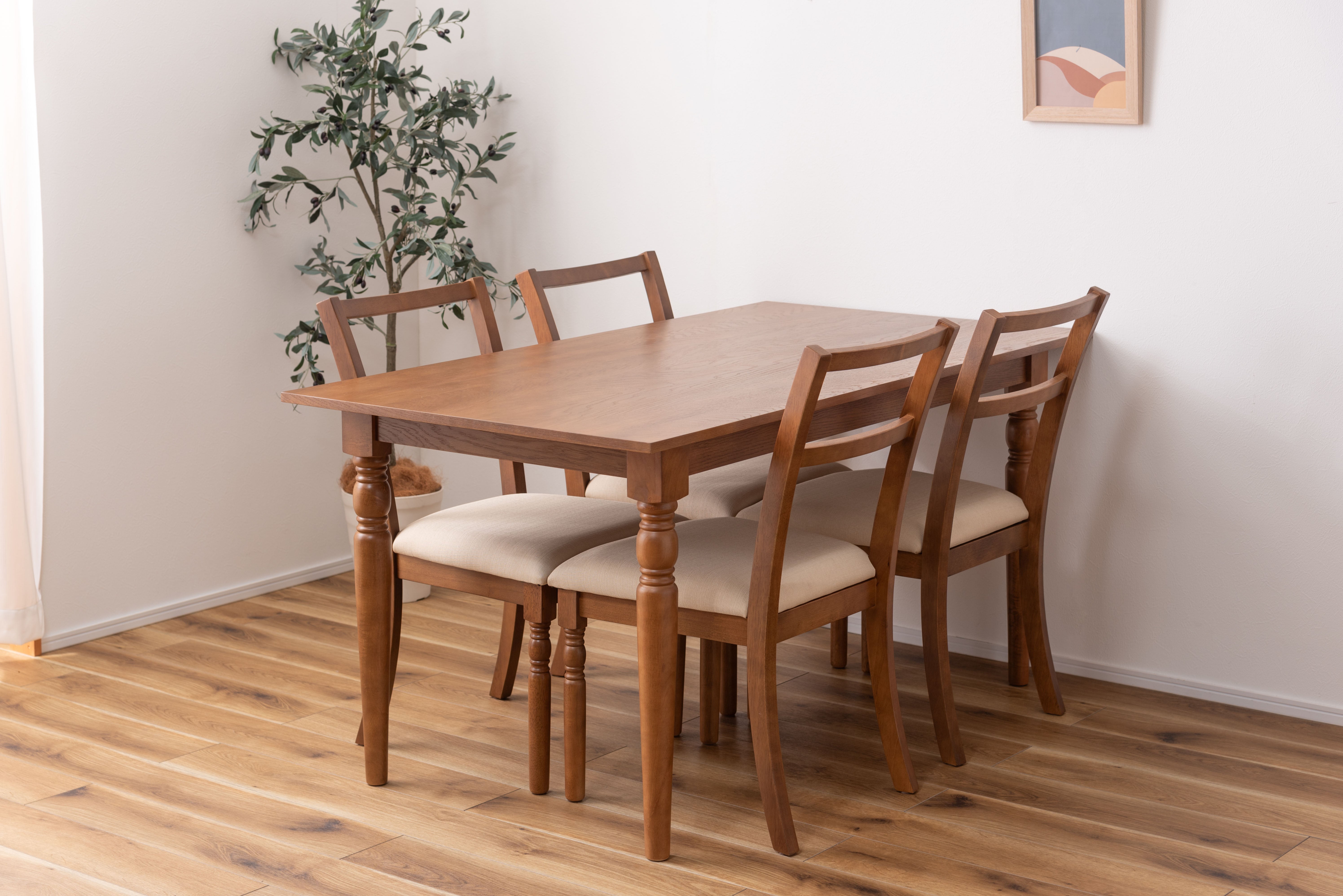 Willow Dining Table BR / ウィローダイニングテーブル ブラウン