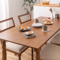 Willow Dining Table BR / ウィローダイニングテーブル ブラウン