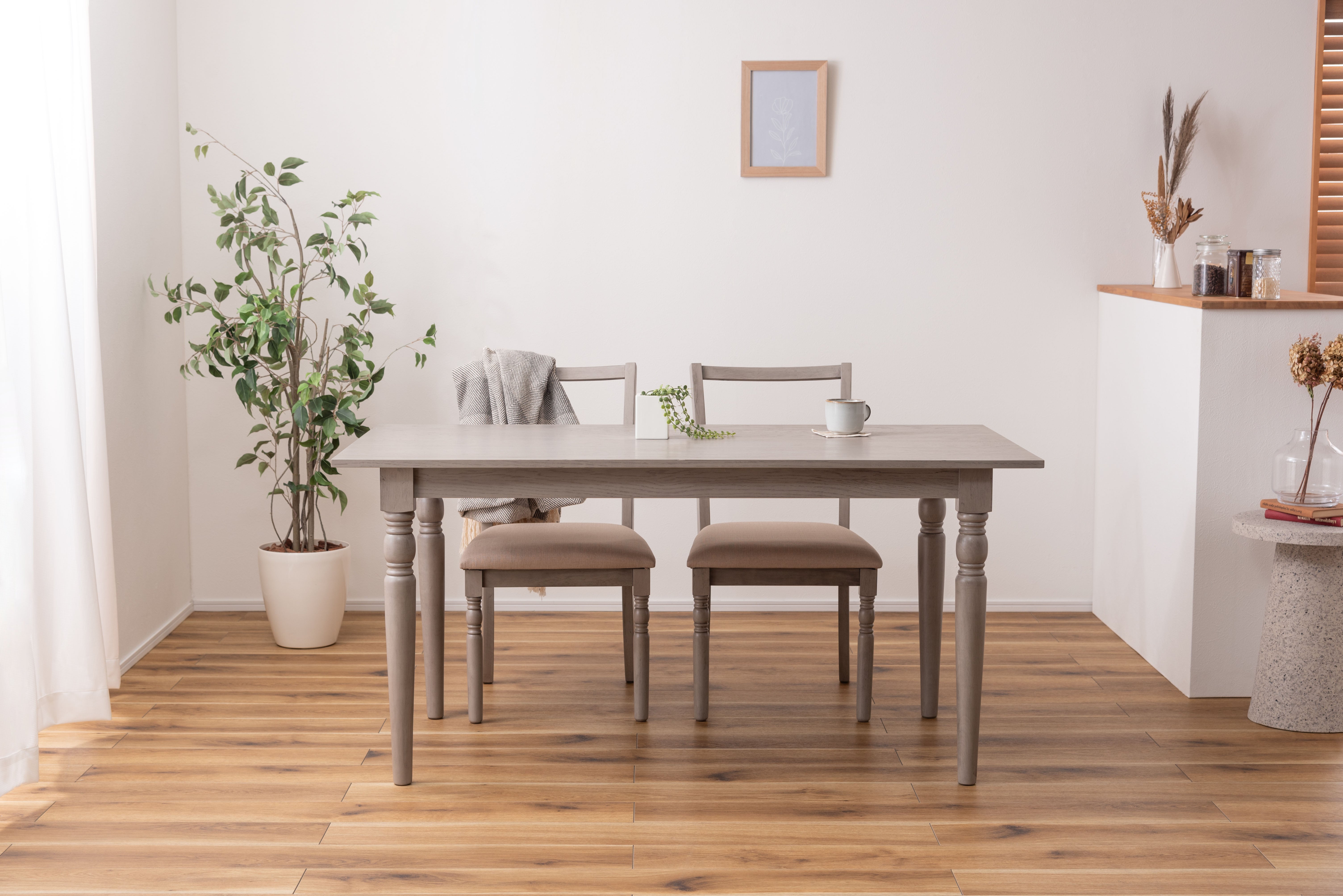 Willow Dining Table GY / ウィローダイニングテーブル グレー