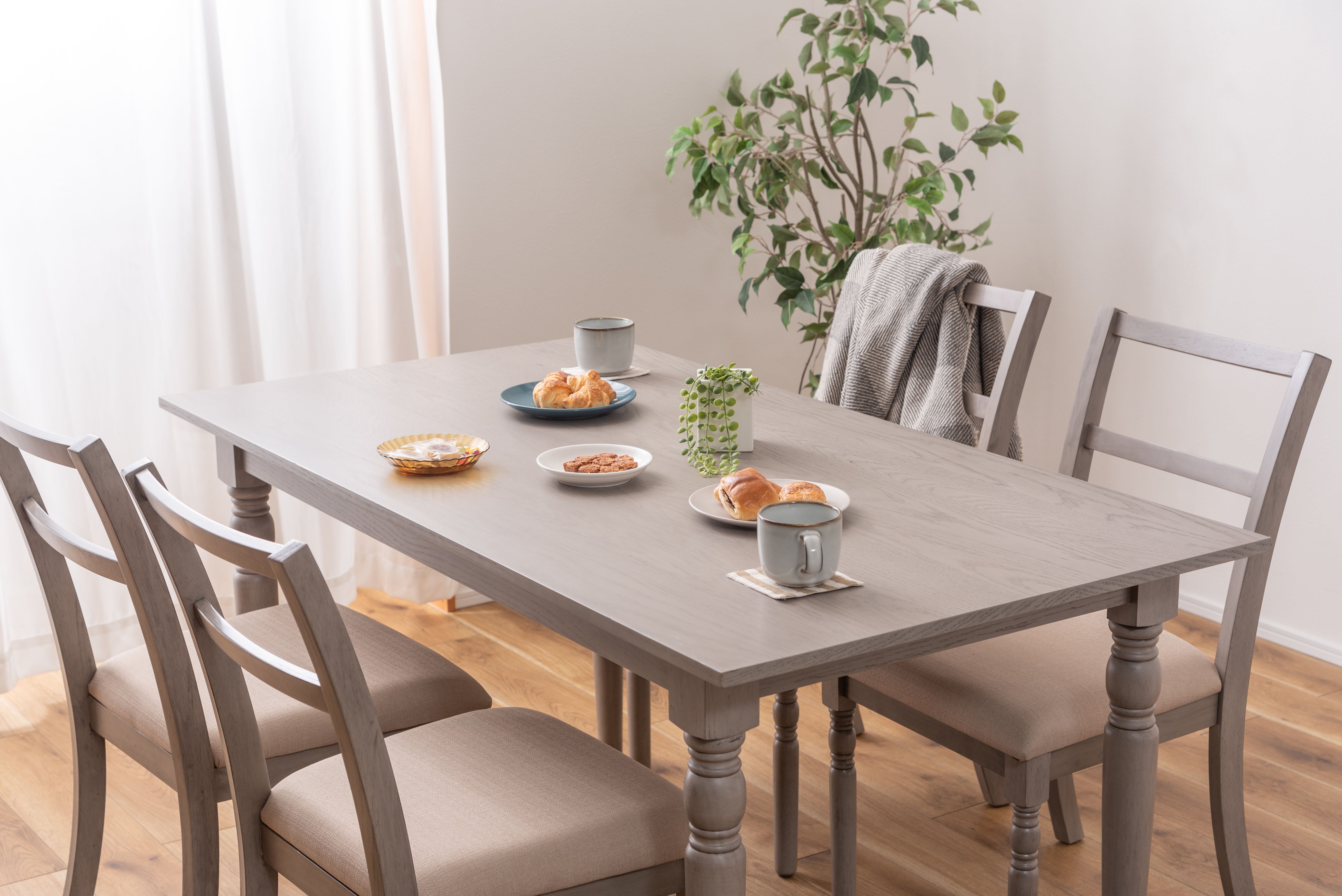 Willow Dining Table GY / ウィローダイニングテーブル グレー