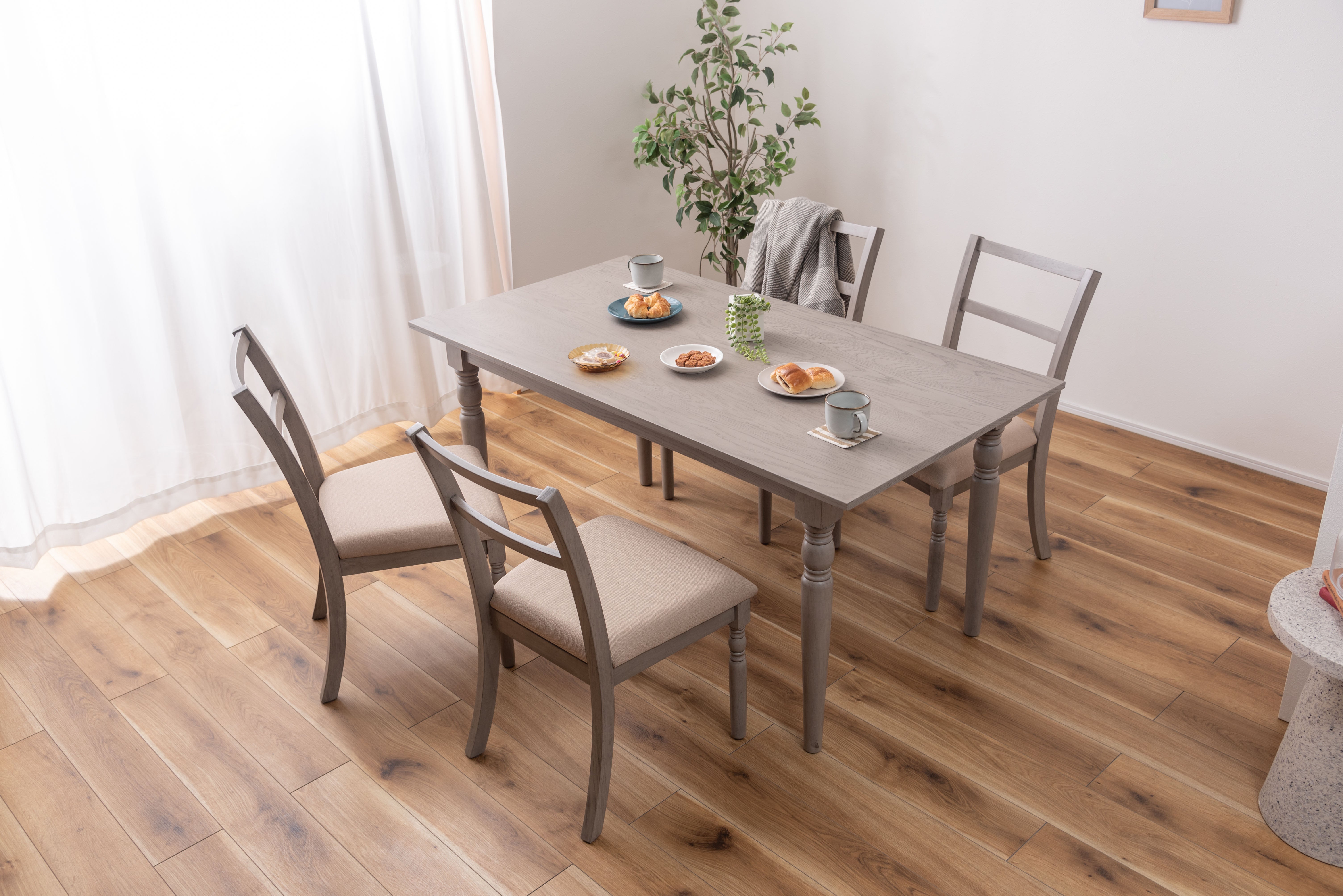 Willow Dining Table GY / ウィローダイニングテーブル グレー