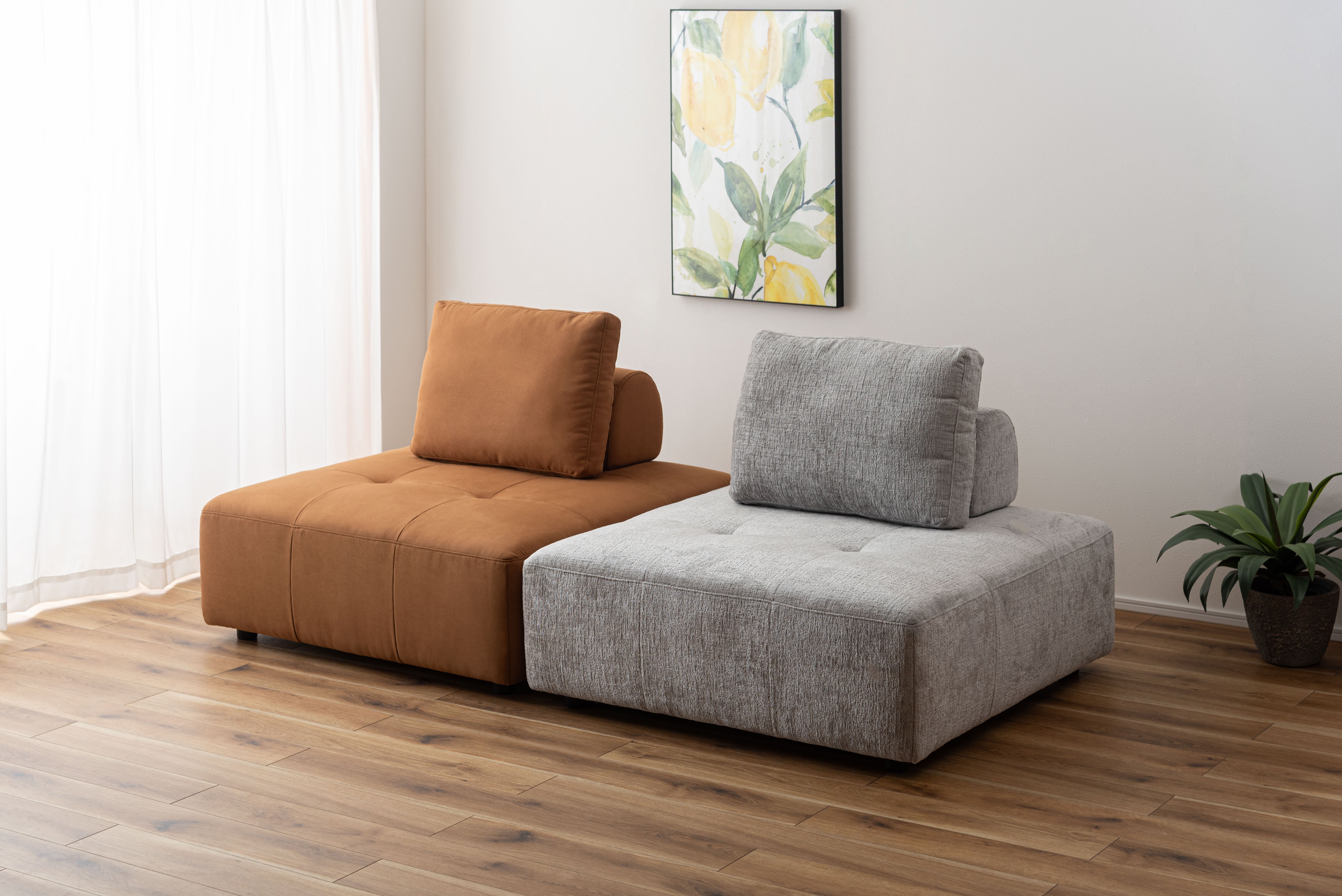 Luft Sofa Unit CA / ルフト ソファユニット キャメル