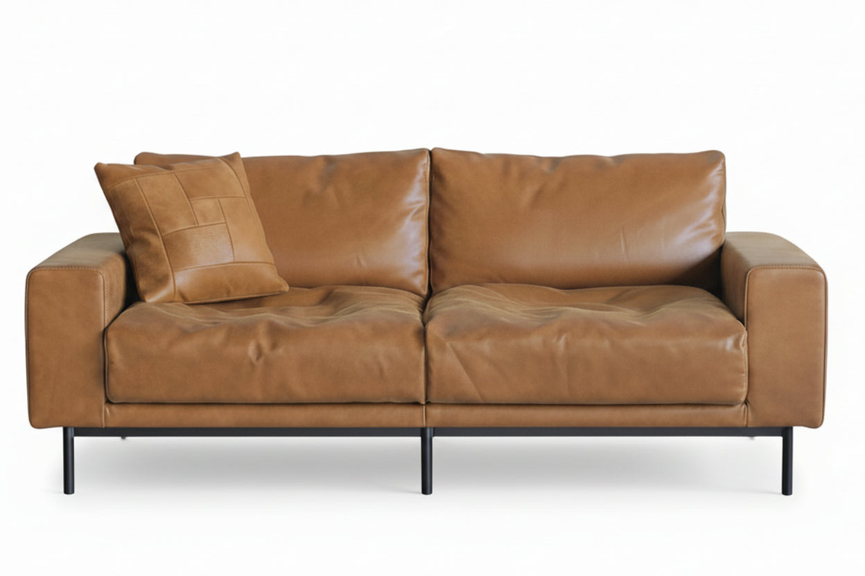 Couch Ob Crest Sofa OB 2.5-seater / クレストソファ オーカーブラウン 2.5人掛け – meliora | BtoB向け ...