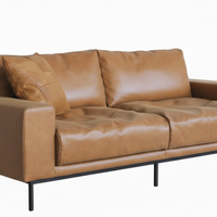 Crest Sofa OB / クレストソファ オーカーブラウン