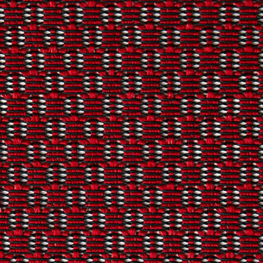 メッシュ生地 RED