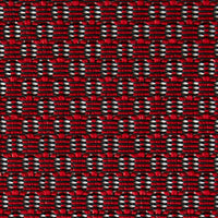 メッシュ生地 RED