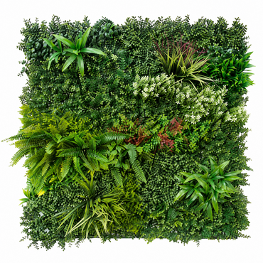 Folia Color Meadow デザインA（18060A）フェイクグリーン 壁面パネル