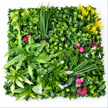 Folia Flower Bush デザインC パネル1枚の実物写真