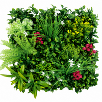 Folia Flower Bush デザインC（18331C）フェイクグリーン 壁面パネル